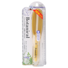 Ikemoto Щетка с силиконовым стержнем с маслом льна - Botanical amani oil, 1шт