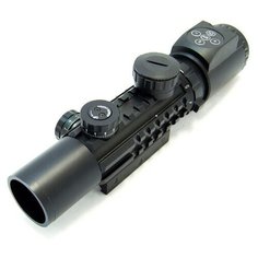 Прицел Combat 2-6x28 EGTZ (2-х цв.подсветка - красная и синяя)