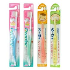 Create Зубные щетки для детей 3-6 и 6-12 лет и для взрослых «средней жесткости», 4шт