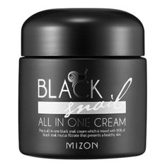 Mizon Крем с экстрактом черной улитки - Black snail all in one cream, 75мл
