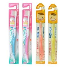 Create Зубные щетки для детей 3-6 лет и для взрослых «средней жесткости», 4шт