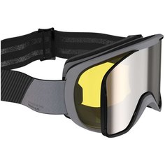 Маска для лыж и сноуборда для любой погоды для взрослых и детей черная G 500 I WEDZE X Декатлон Decathlon