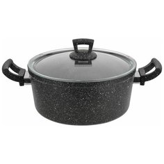 Кастрюля КАТЮША Классика 8020-500, 4 л, черный