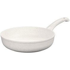 Сковорода Elan gallery Гранит+ 120159, 24 см, кремовый