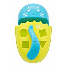 Органайзер-сортер Roxy-Kids Dino, с полкой для игрушек и банных принадлежностей, зеленый
