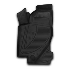 Коврик 3D в салон LADA Kalina, 2004->, передний левый, 1 шт. (полиуретан) Element