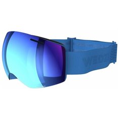 Маска для лыж и сноуборда для хорошей погоды для детей и взрослых синяя G 900 WEDZE Х Decathlon Неоновый Синий S