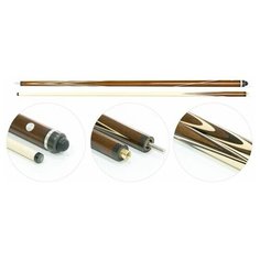 Weekend Кий / пирамида 2-pc "Классика" (термограб, светло-коричневый, белый) 13 запилов