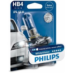 Лампа автомобильная галогенная Philips WhiteVision 9006WHVB1 HB4 12V 55W 1 шт.