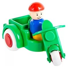 Мотоцикл Форма Мотороллер (С-101-Ф), 13.5 см, зеленый