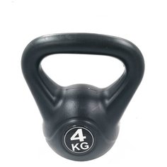 Цельная гиря 4 кг, розовая Icon