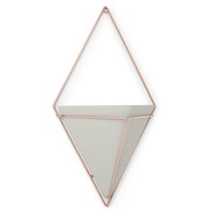 Декор для стен Trigg большой бетон-медь Umbra