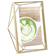 Фоторамка Prisma 13х18 золотистая Umbra