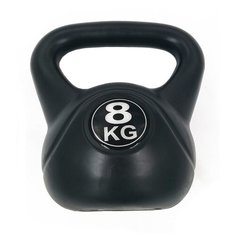 Цельная гиря 8 кг, синяя Icon