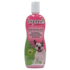 Шампунь Espree Овес и сода для очищения шерсти собак и кошек Oatmeal Baking Soda Waterless Bath 355 мл