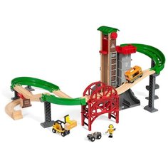 Brio Стартовый набор Логистическая станция с лифтом, 33887