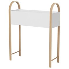 Подставка для растений Grove 71x26x91 см, материал сталь, цвет белый, Umbra, 1013879-668