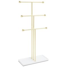 Держатель украшений trigem латунь Umbra