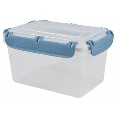 Контейнер BERGEN с защелками 2,4л туманно-голубой Plast Team