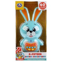 Развивающая игрушка Умка Зайка-сказочник В. Сутеев, сказки и песни из м/ф (STORY-RABBIT-2)