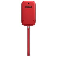 Чехол для APPLE iPhone 12 mini Leather Sleeve with MagSafe Red MHMR3ZE/A
