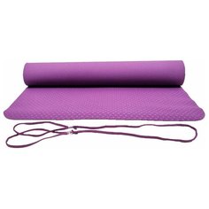 Коврик для йоги 183х61х0,4, фиолетовый Icon