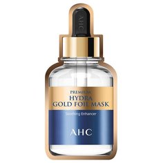 AHC Premium Hydra Gold Foil Mask целлюлозная маска со слоем золотой фольги, 25 г A.H.C