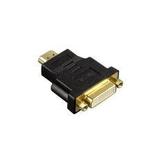 Переходник Hama H-34036 00034036 HDMI (m) DVI-D (f), черный