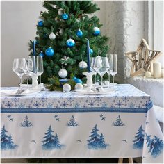 Сирень Скатерть Moroznoe Nastroenie br54518 (140х220 см)