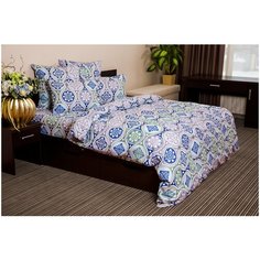 Ночь Нежна Покрывало Ornament Цвет: Зеленый (215х240 см)