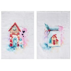 HOBBY HOME COLLECTION Кухонное полотенце Podarok Цвет: Мультиколор (40х60 см - 2 шт)