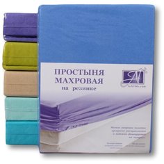 AlViTek Простыня на резинке Tempor Цвет: Лазурь (200х200) АльВиТек