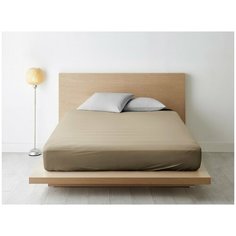 Ночь Нежна Простыня Кофе с молоком (175х215)