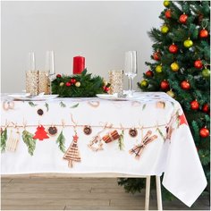 Сирень Скатерть Noreen br54516 (120х140 см)