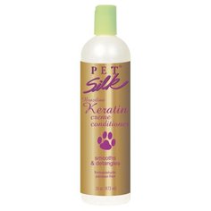 Кондиционер Pet Silk Brazilian Keratin Creme Conditioner для кошек и собак 473 мл