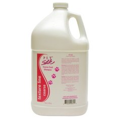 Шампунь Pet Silk Texturizing Coarse Coat Shampoo для кошек и собак с жесткой и объемной шерстью 3.79 л