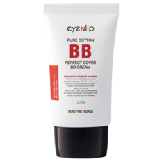 Eyenlip BB крем Pure cotton perfect cover, SPF 50, 30 мл, оттенок: 21 light beige