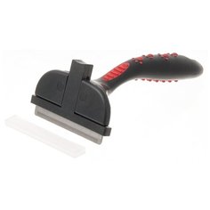 Hello Pet Расческа-триммер самоочищающаяся с кнопкой большая (79 зуба), Hello Pet 42479L