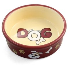 Triol Миска для животных керамическая Дог (0.25л), Triol CB09