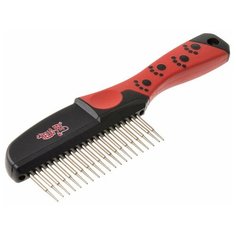 Hello Pet Расческа с плавающими зубьями, двухсекционная Hello Pet 148720, 20 зубцов