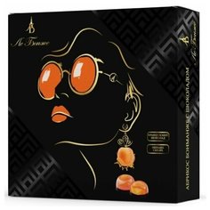 Конфеты в подарочной коробке Ле Бонже Абрикос Бонманж с шоколадом