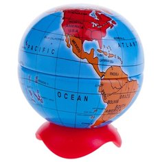 Точилка ручная металлическая Maped Globe (1 отверстие, с контейнером, форма глобуса) 16шт. (051111)