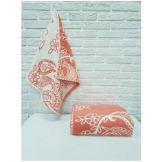 AMBIANCE Полотенце Adelicia Цвет: Коралловый (50х90 см)