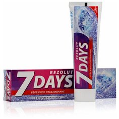 Зубная паста D.I.E.S. 7 Days Бережное отбеливание, 100 мл