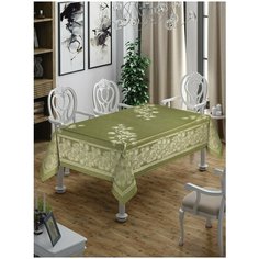 DOnCO Скатерть Aloysius Цвет: Зелёный (160х220 см)