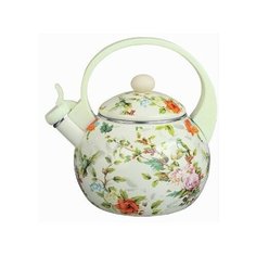 Чайник эмалированный Kelli KL-4456 2,5 л (бежевый)