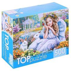 Пазлы Рыжий кот 500 деталей "Ангелочек и кролики" (ХТП500-4238)