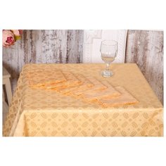 Адель Скатерть + 6 салфеток Joelle br04844 (140х140 см)