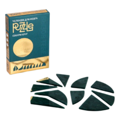 Головоломка Puzzle Собери круг зеленый