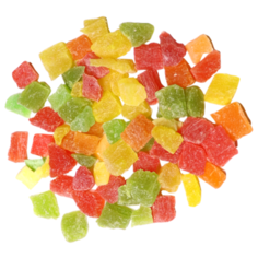 Ананас кубики 1000 гр Nutraj